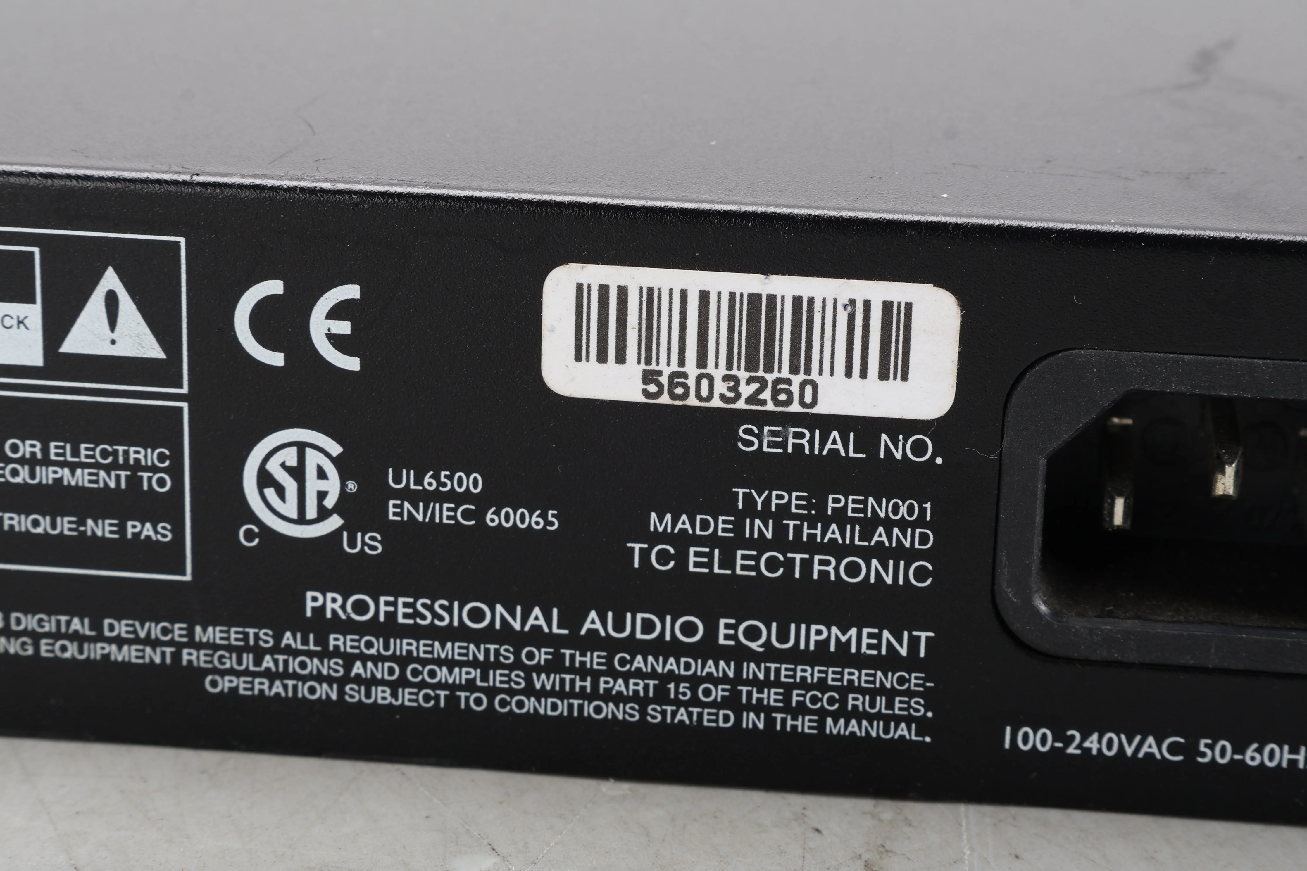 TC Electronic M300 Dual Engine Effects Processor Rack - AS IS For Parts - Image 4