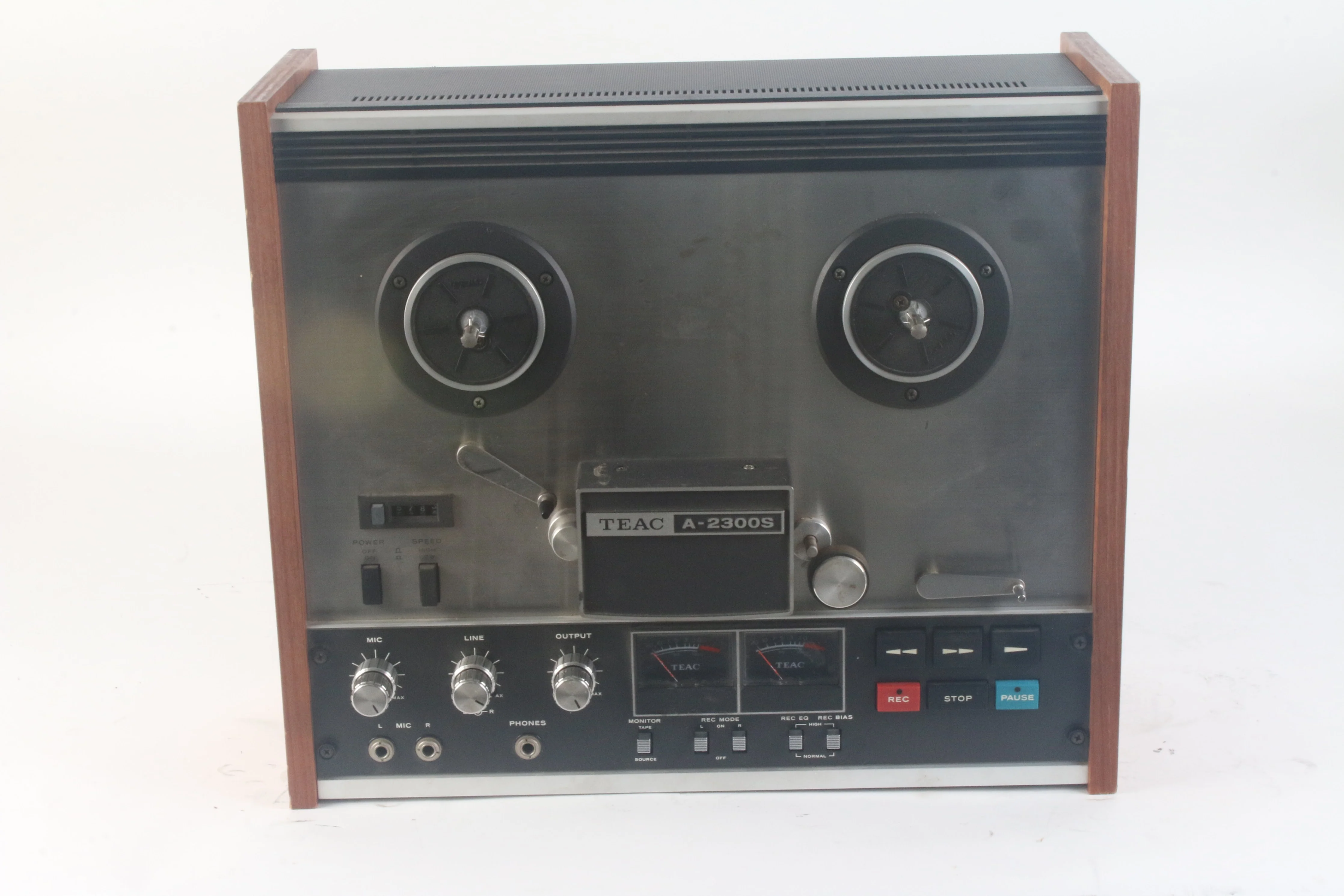 Teac A-2300S Stereo Tape Deck With Power Cord and Manual - AS IS - Image 2