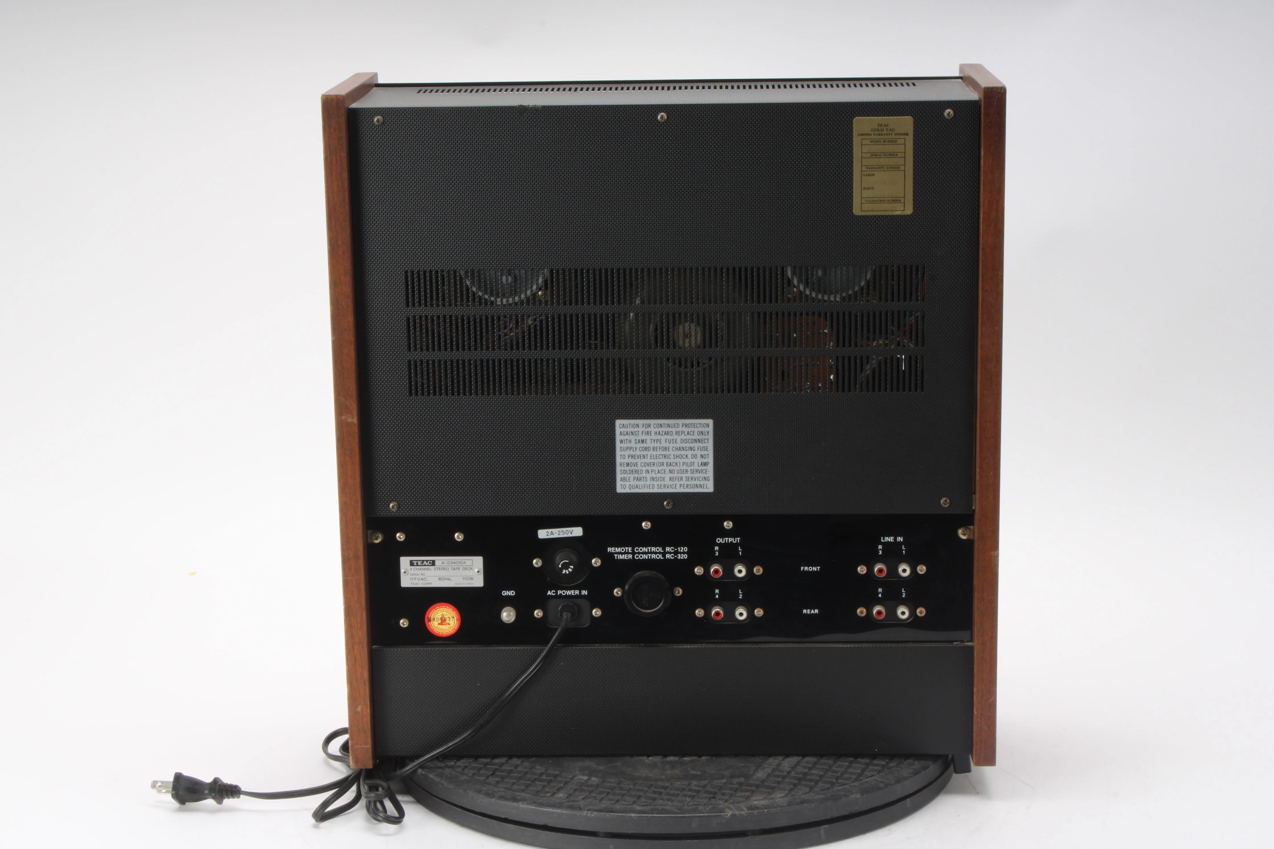 Teac A-2340SX 4-Channel Reel-To-Reel Tape Deck Recorder Player - AS IS - Image 5