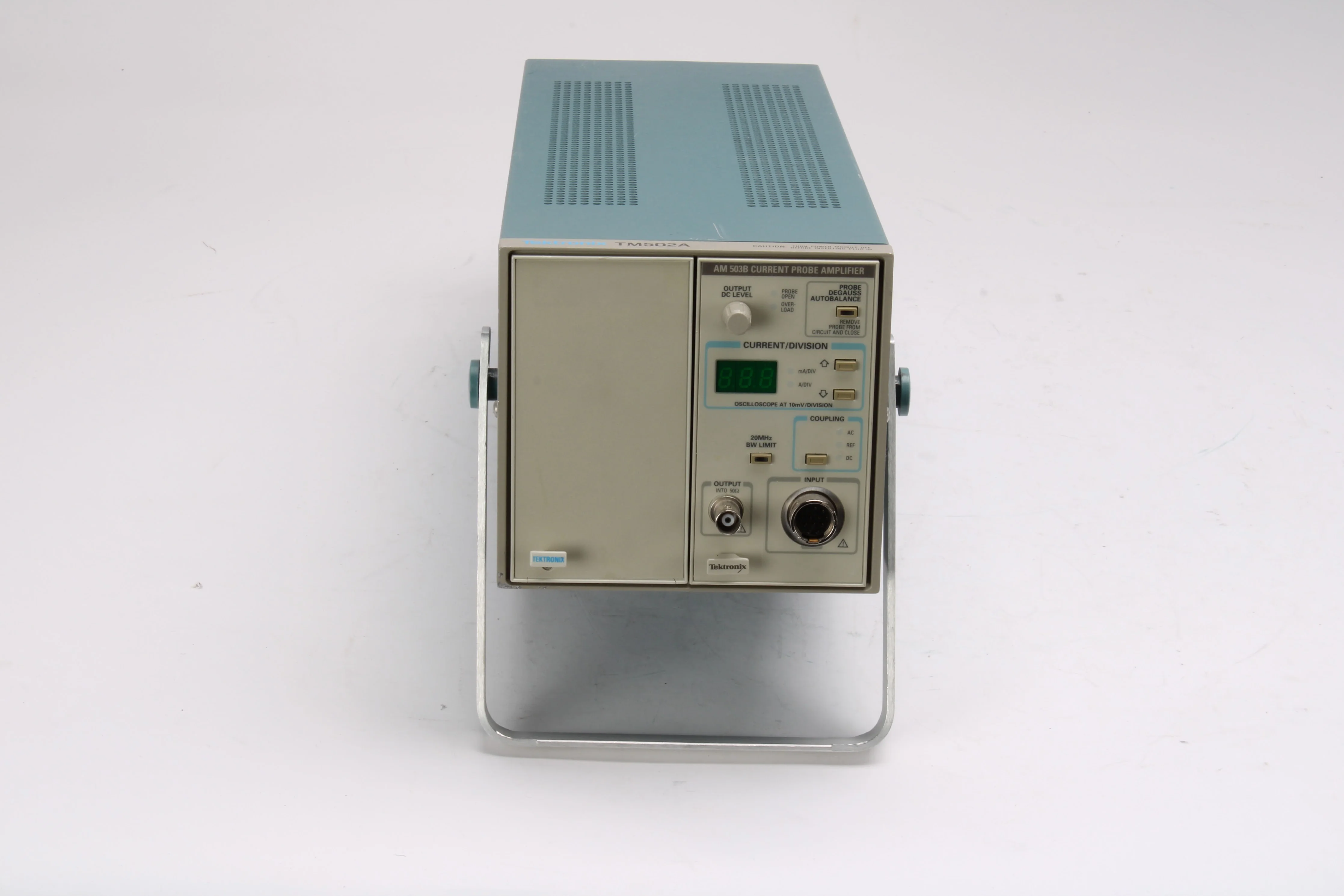 Tektronix TM502A Plugin Mainframe W/ AM 503B,016-0362-00,012-0057-01,011-0049-01