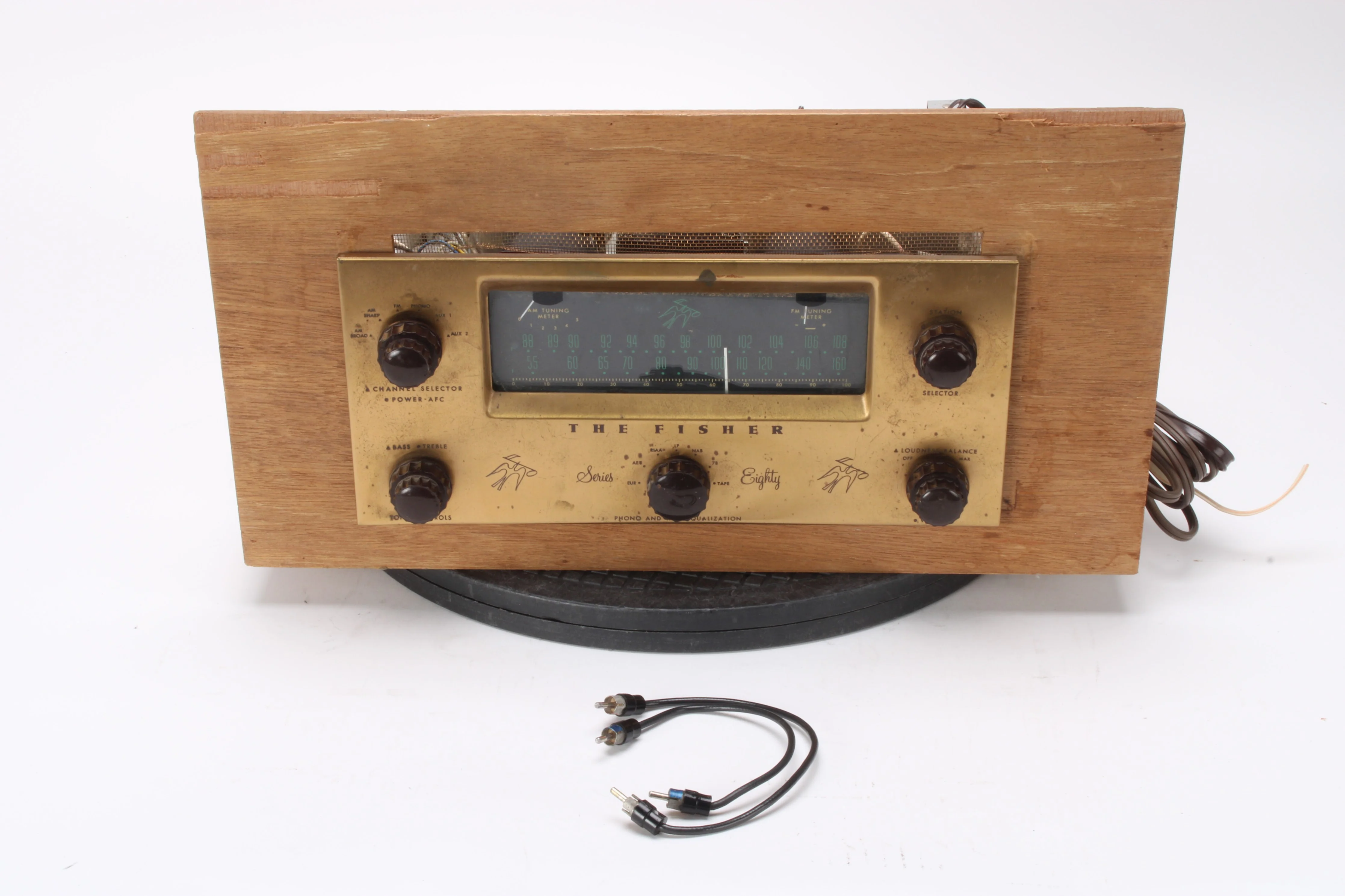 The Fisher 80T FM-AM Tuner - Fair Condition