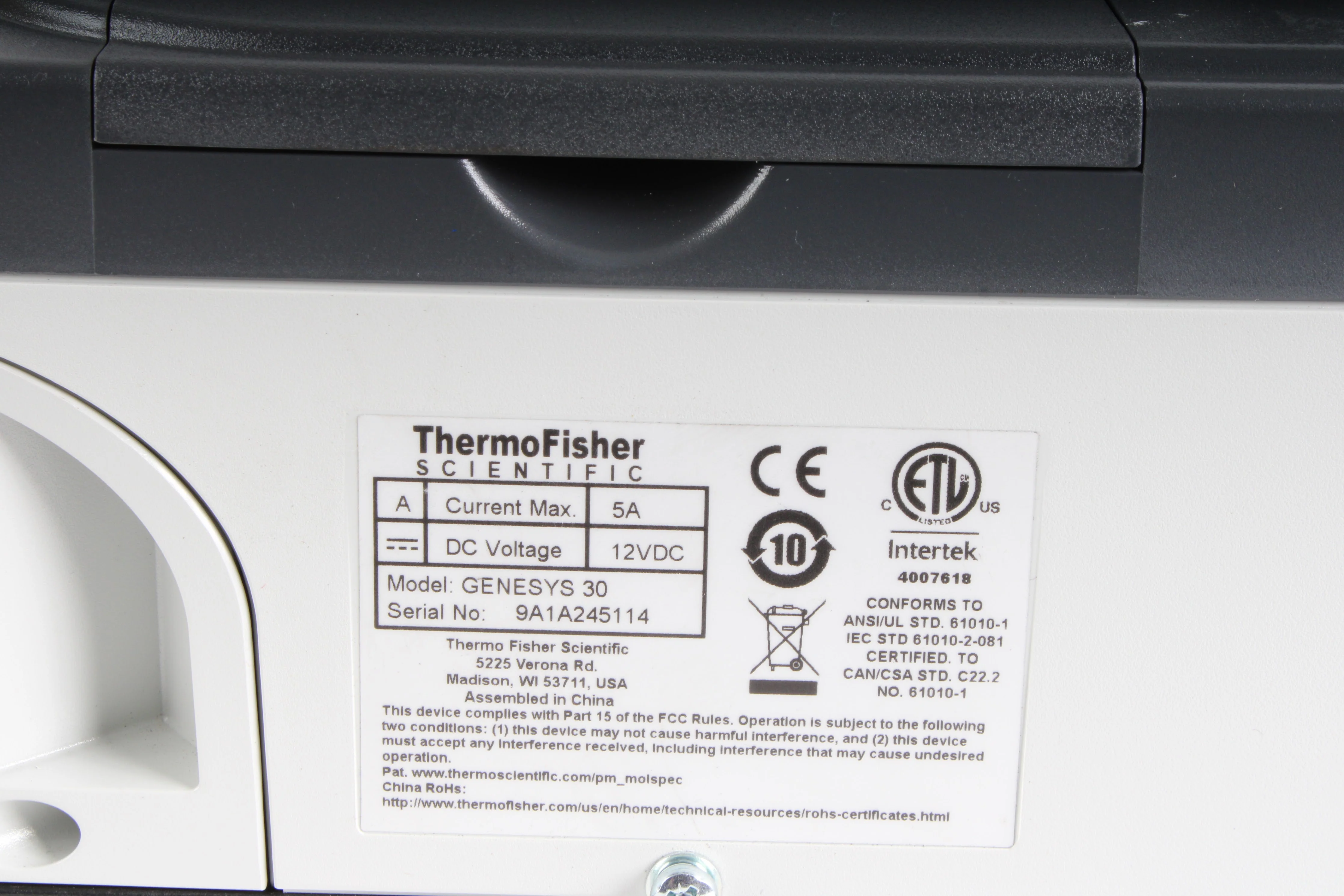 Thermo Scientific Genesys 30 Visible Spectrophotometer - AS IS - Image 6