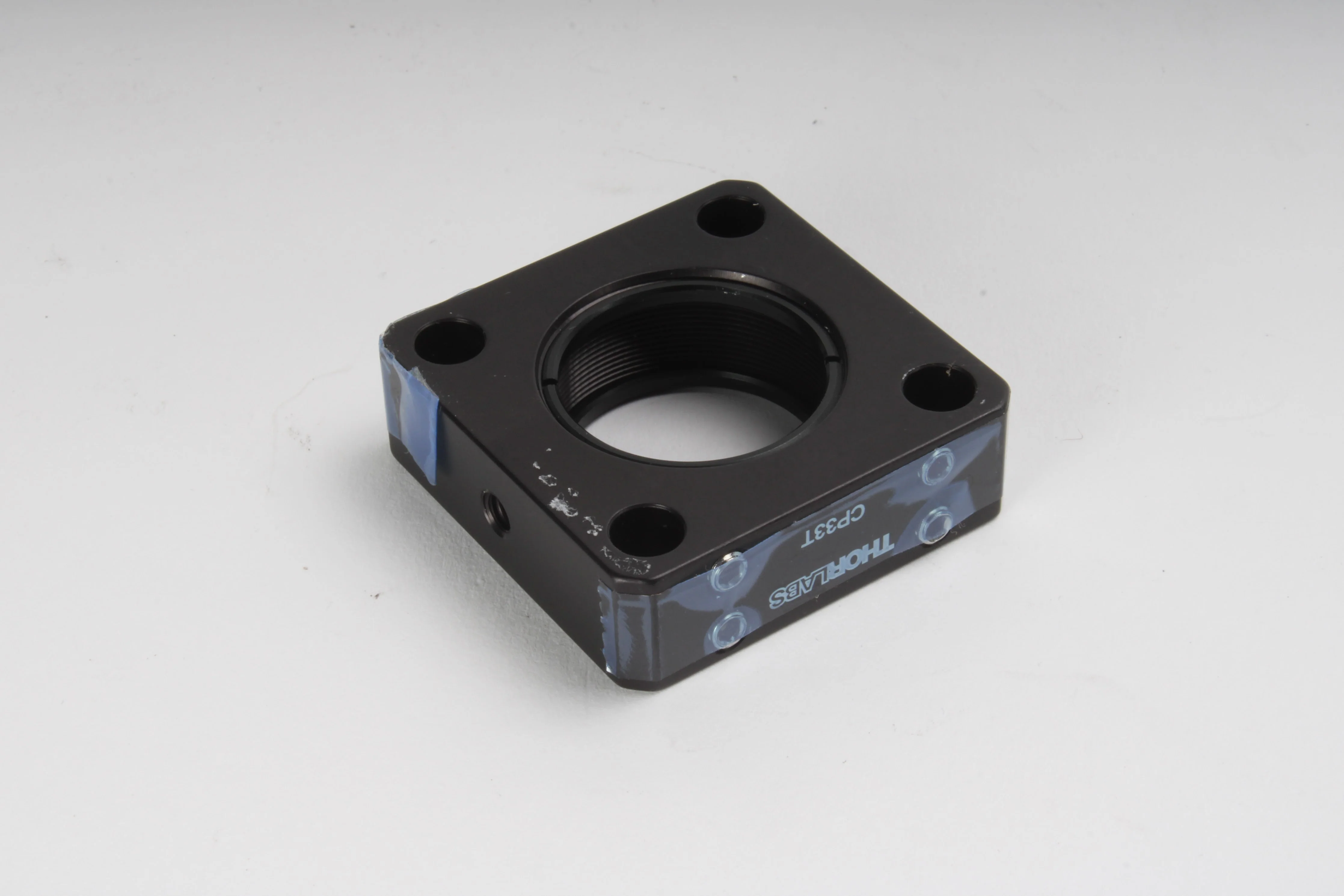 Thorlabs CP33T SM1 Threaded 30mm Cage Plate 0.50" Thick 8-32 Tap - Image 3