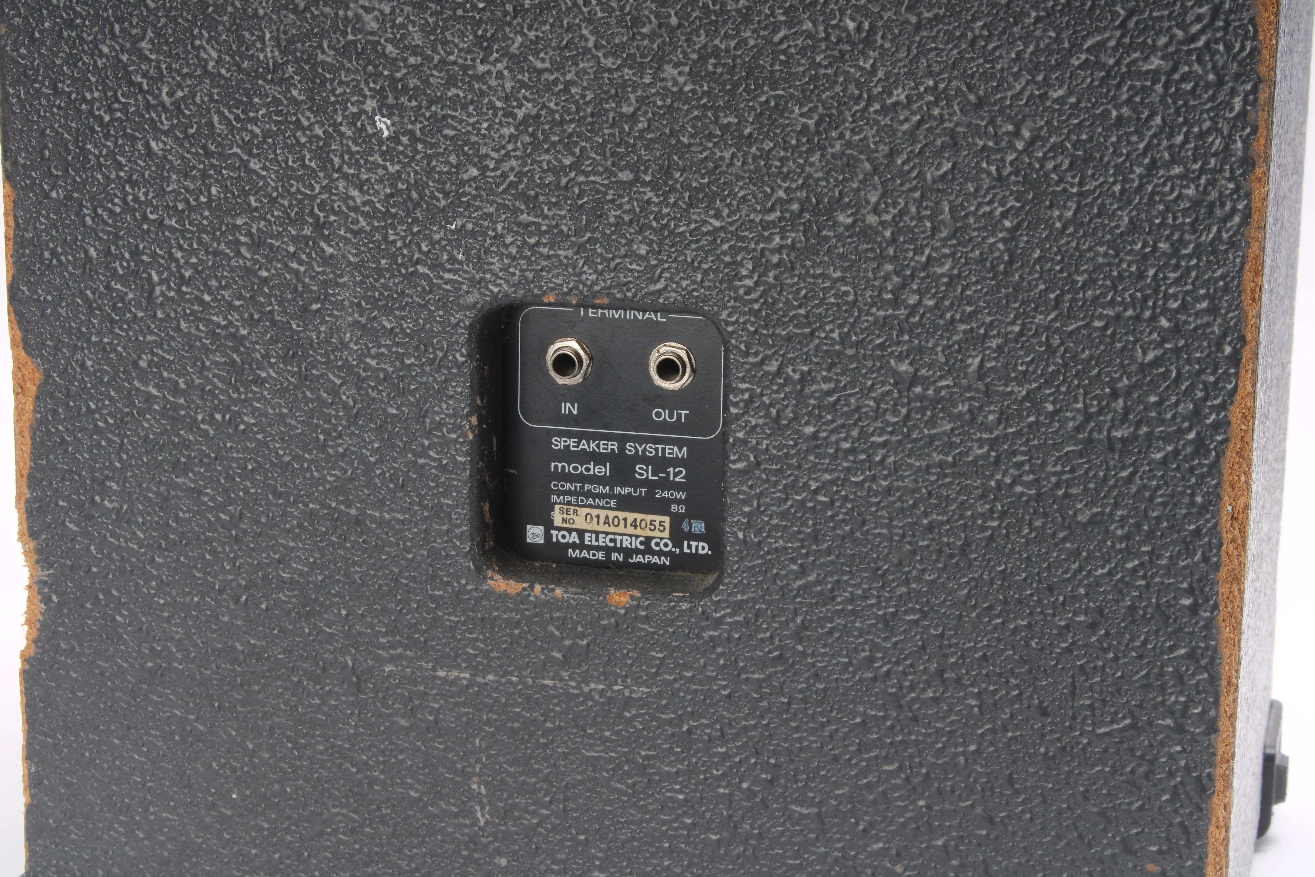 TOA SL-12 Speaker System Pair - Poor Condition - Image 5