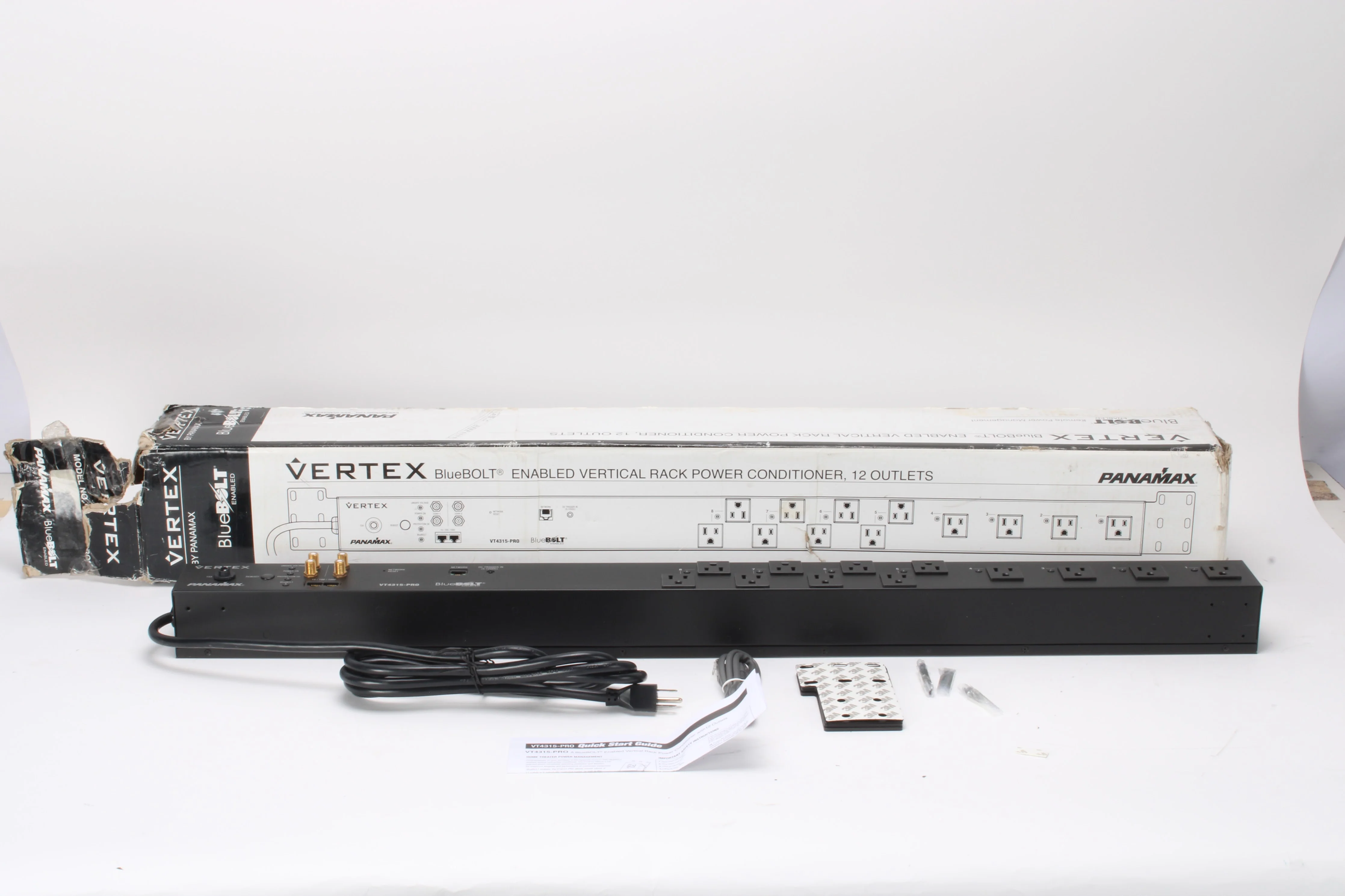 Vertex Panamax VT4315-PRO BlueBolt Controllable Power Strip 8-Outlets