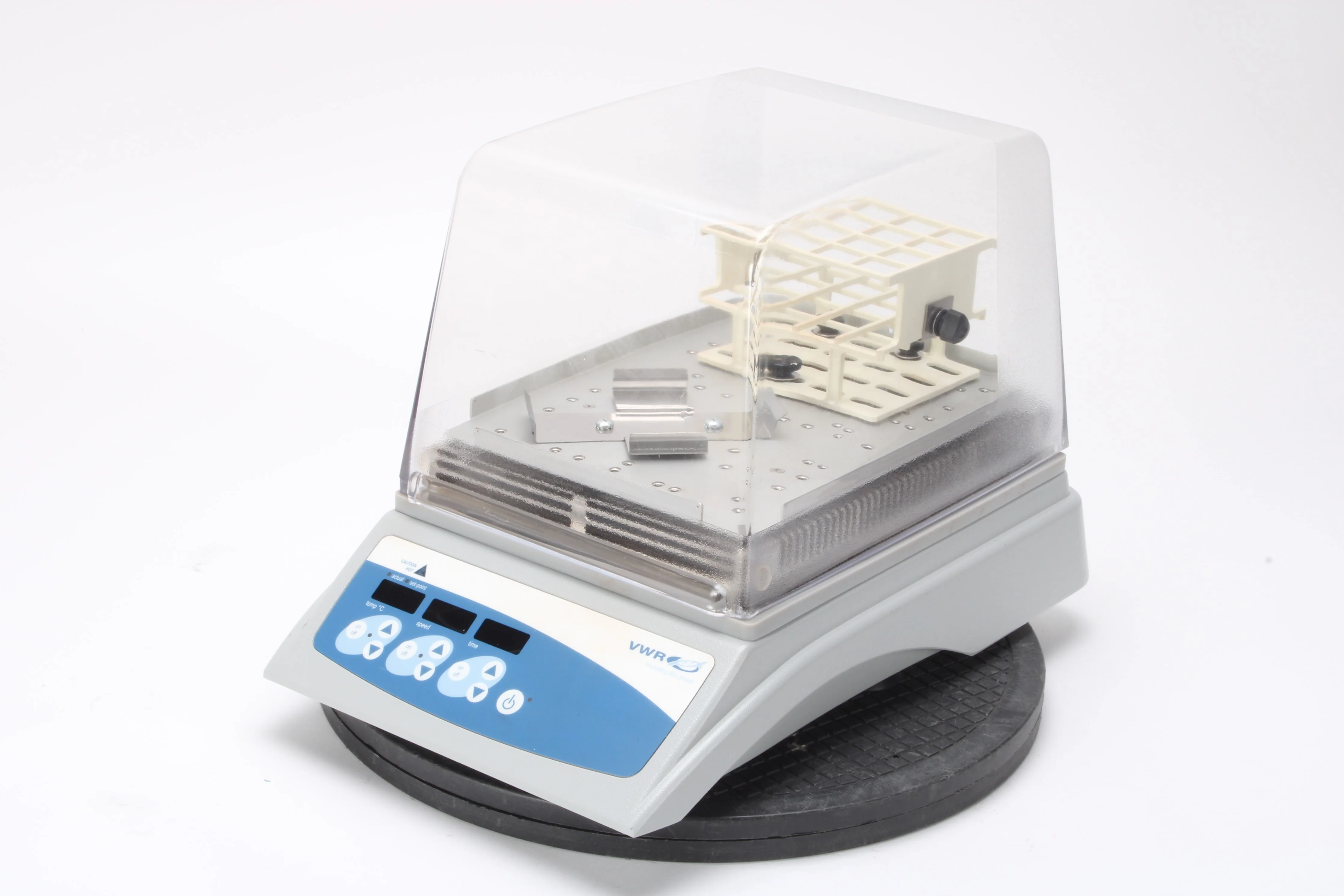 VWR 12620-942 Incubating Mini Shaker W/ Nalgene 20-Slot Tube Rack & Cable AS IS - Image 7