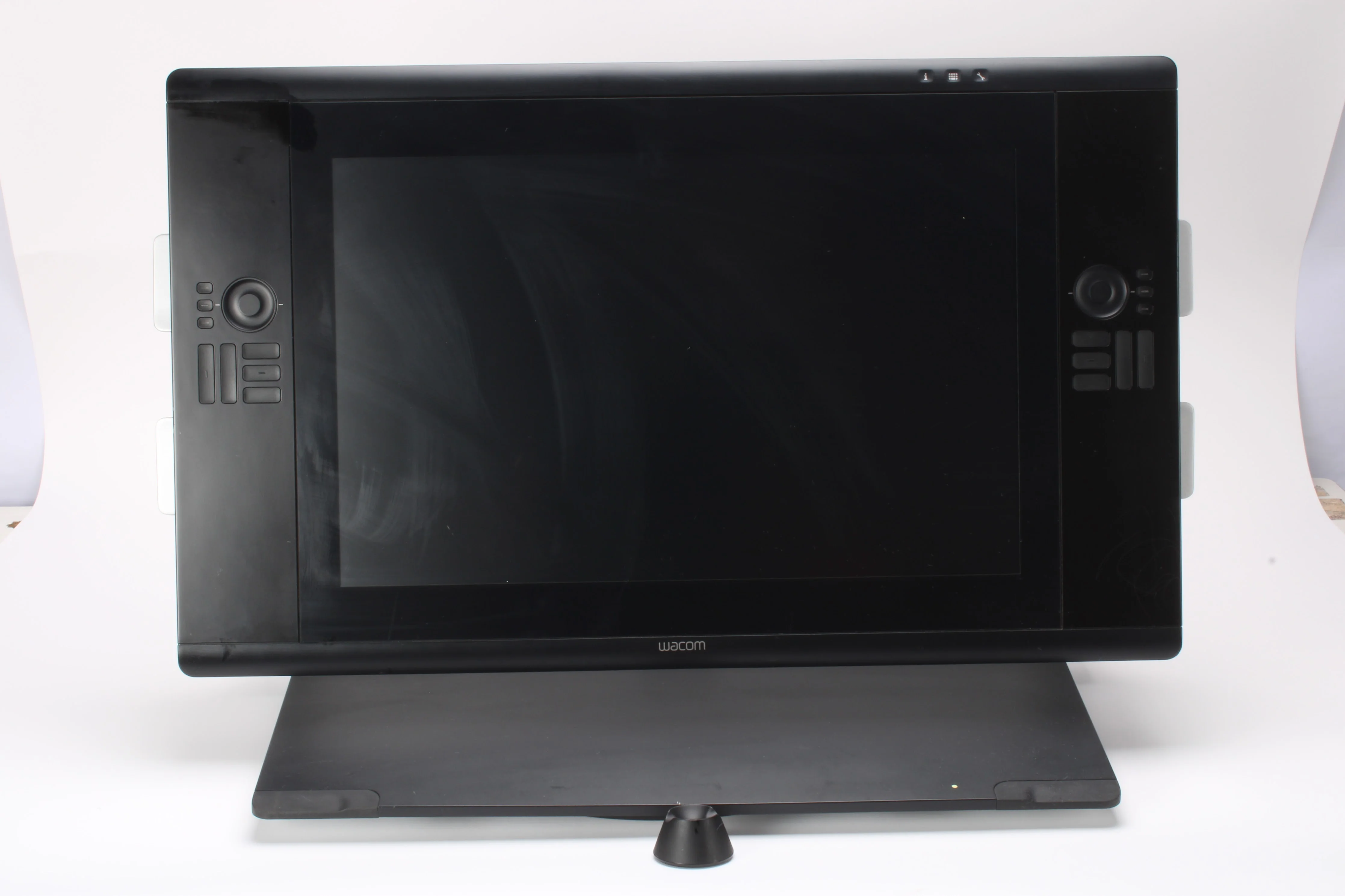 Wacom DTK-2400 Cintiq 24HD LCD Tablet With Swivel Stand Base and Stylus Holder