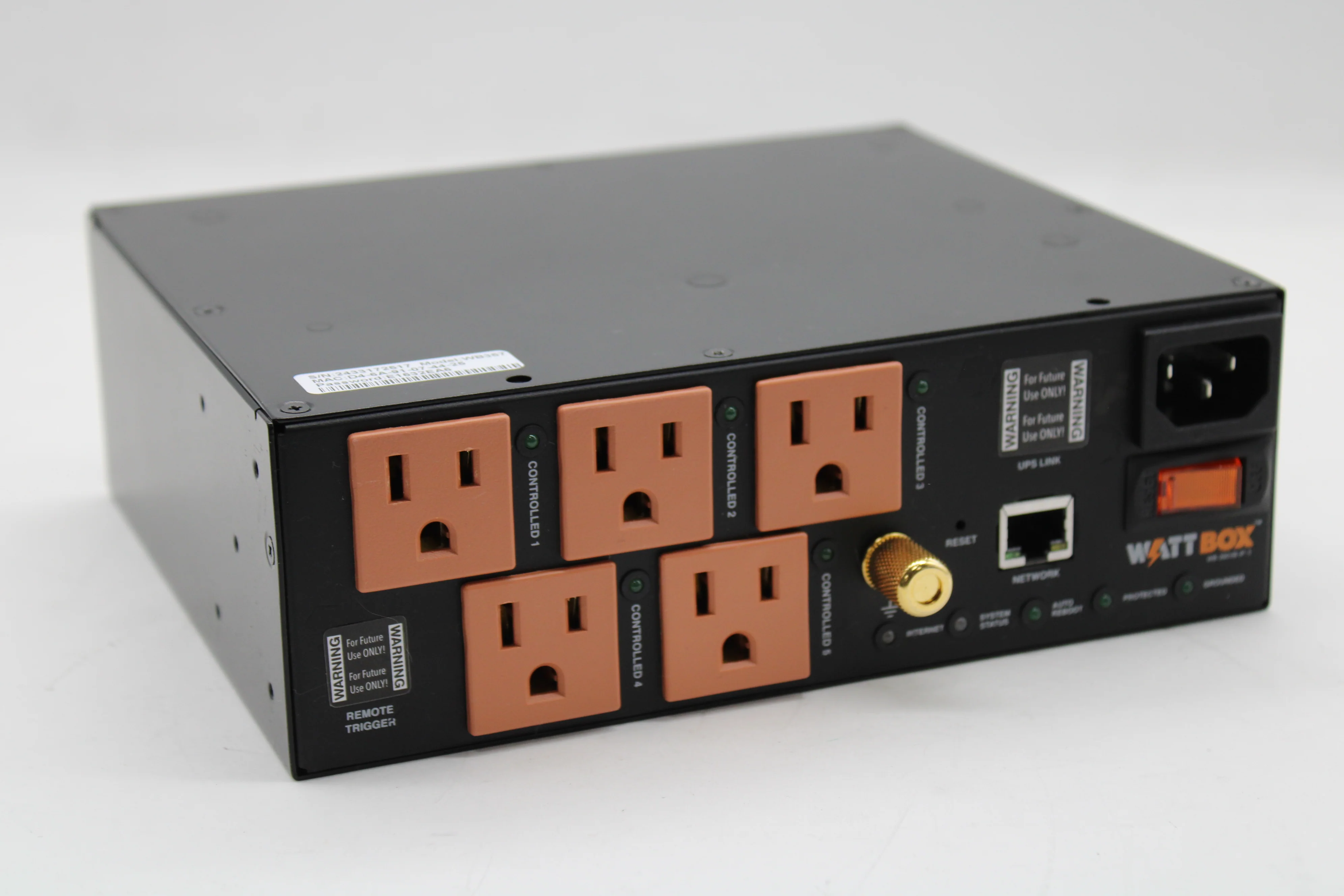 WattBox WB-300VB-IP-5 300 Series 5-Outlet IP Power Conditioner