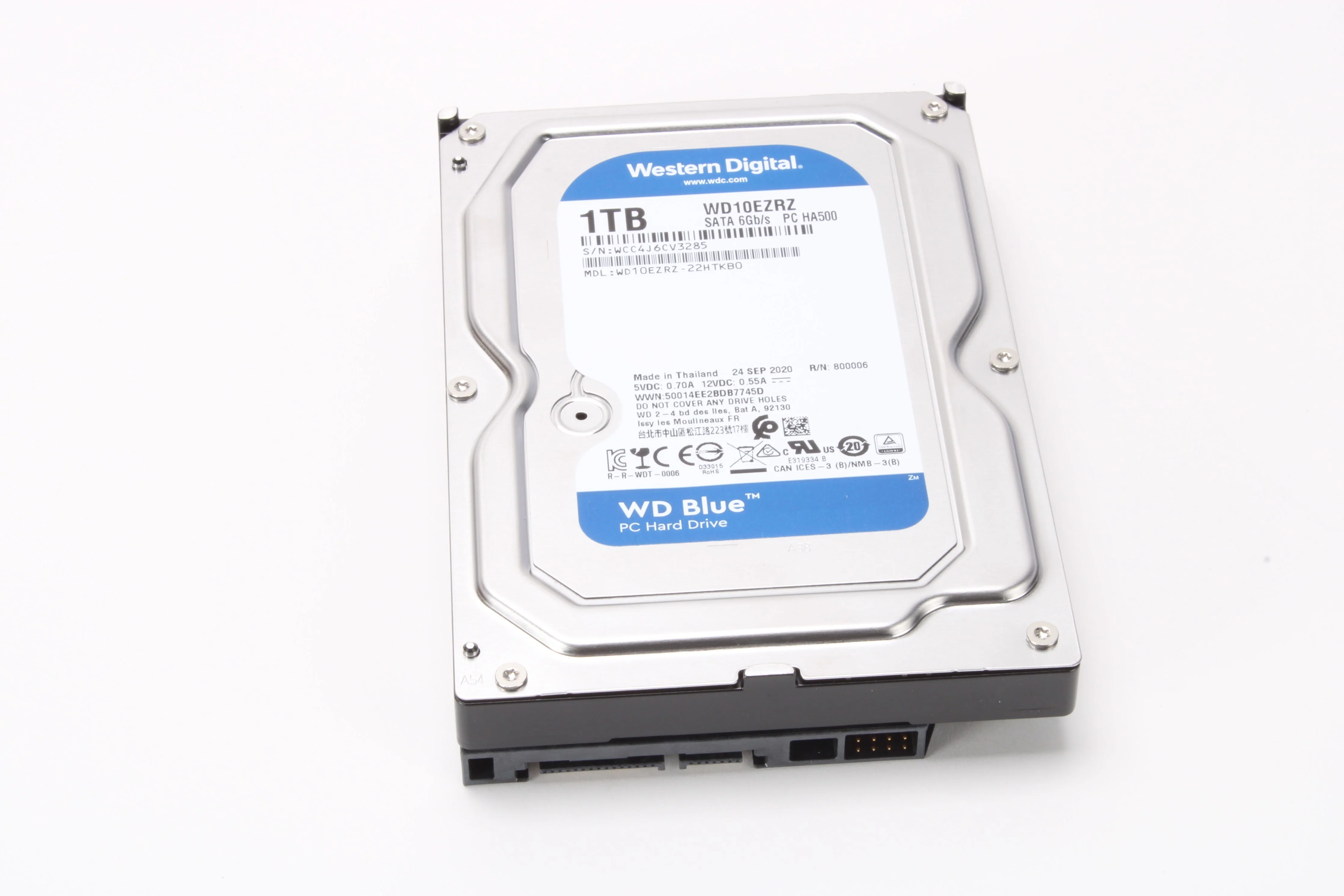 Western Digital Blue WD10EZRZ 1TB Hard Disk Drive WD10EZRZ-22HTKB0