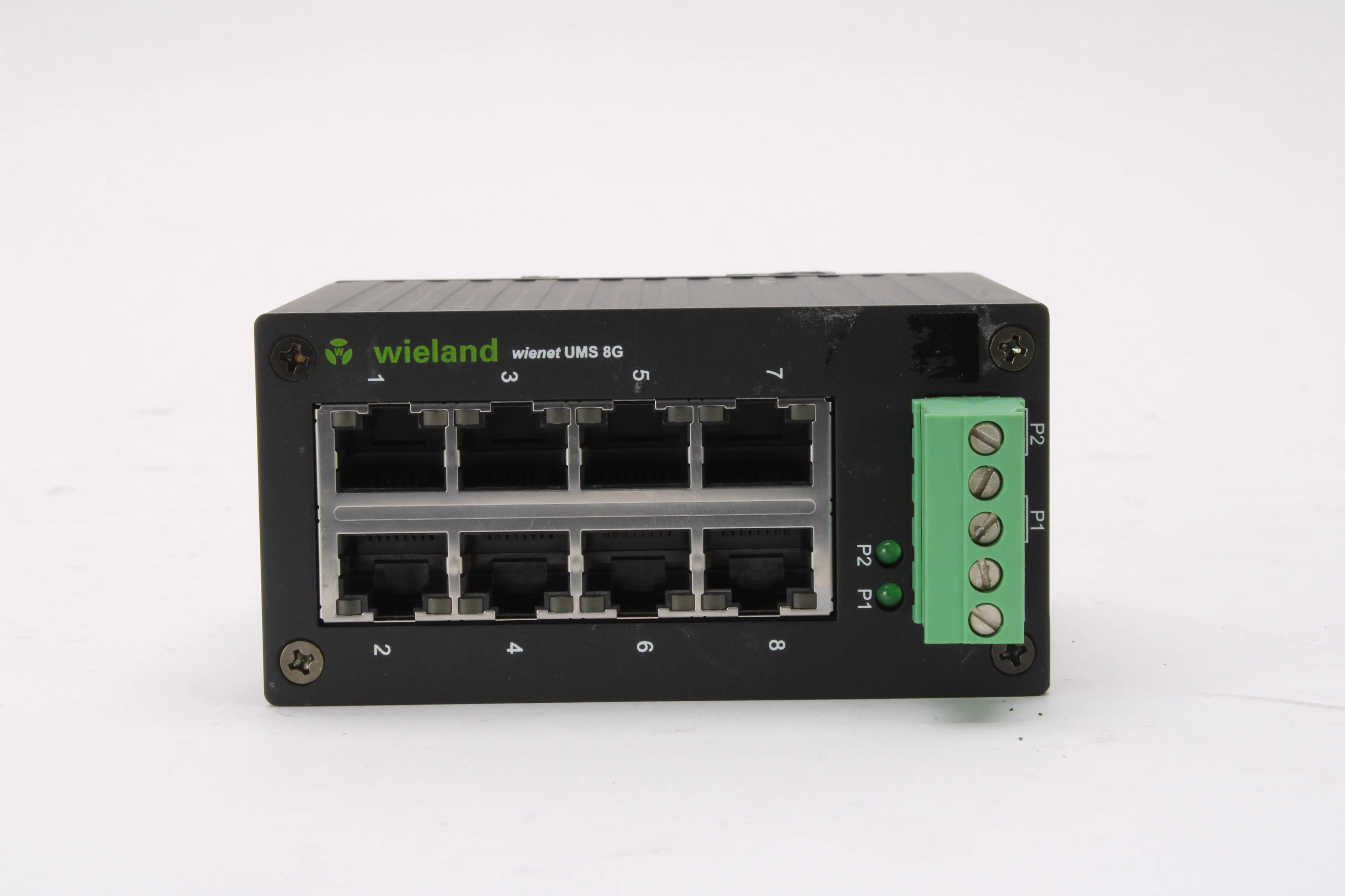Wieland Wienet UMS 8G 83.040.0106.0 8-Port IP Switch - Image 2
