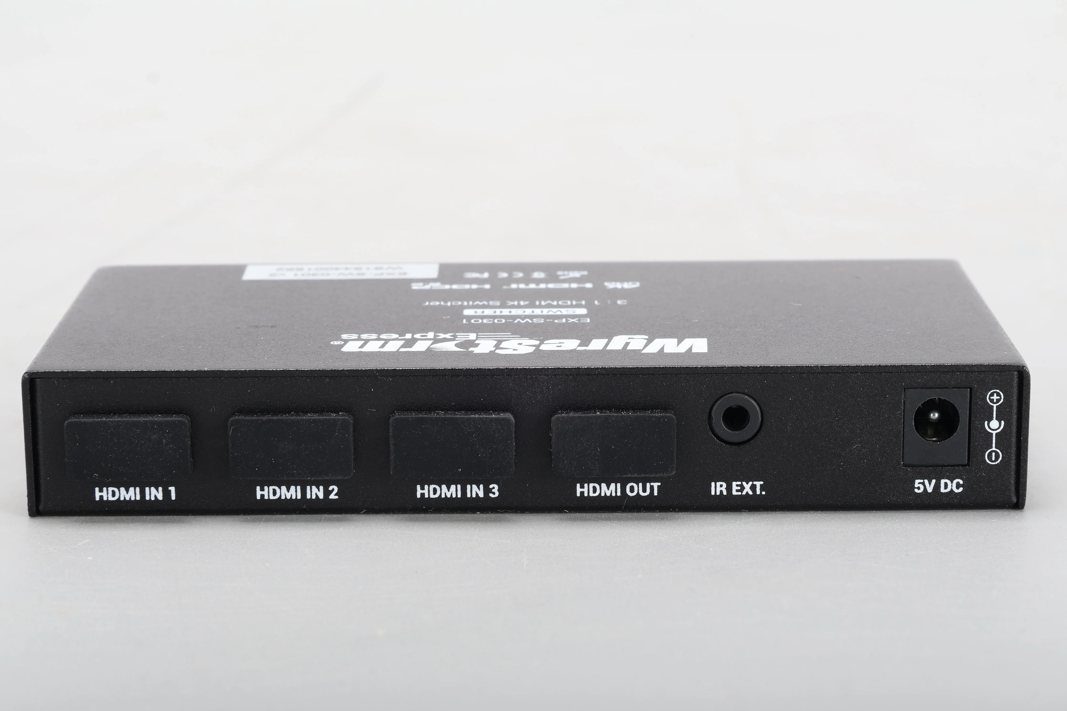WyreStorm EXP-SW-0301 v2 HDMI 3x1 Switcher With Remote, Rack Ears, and Sensor - Image 7