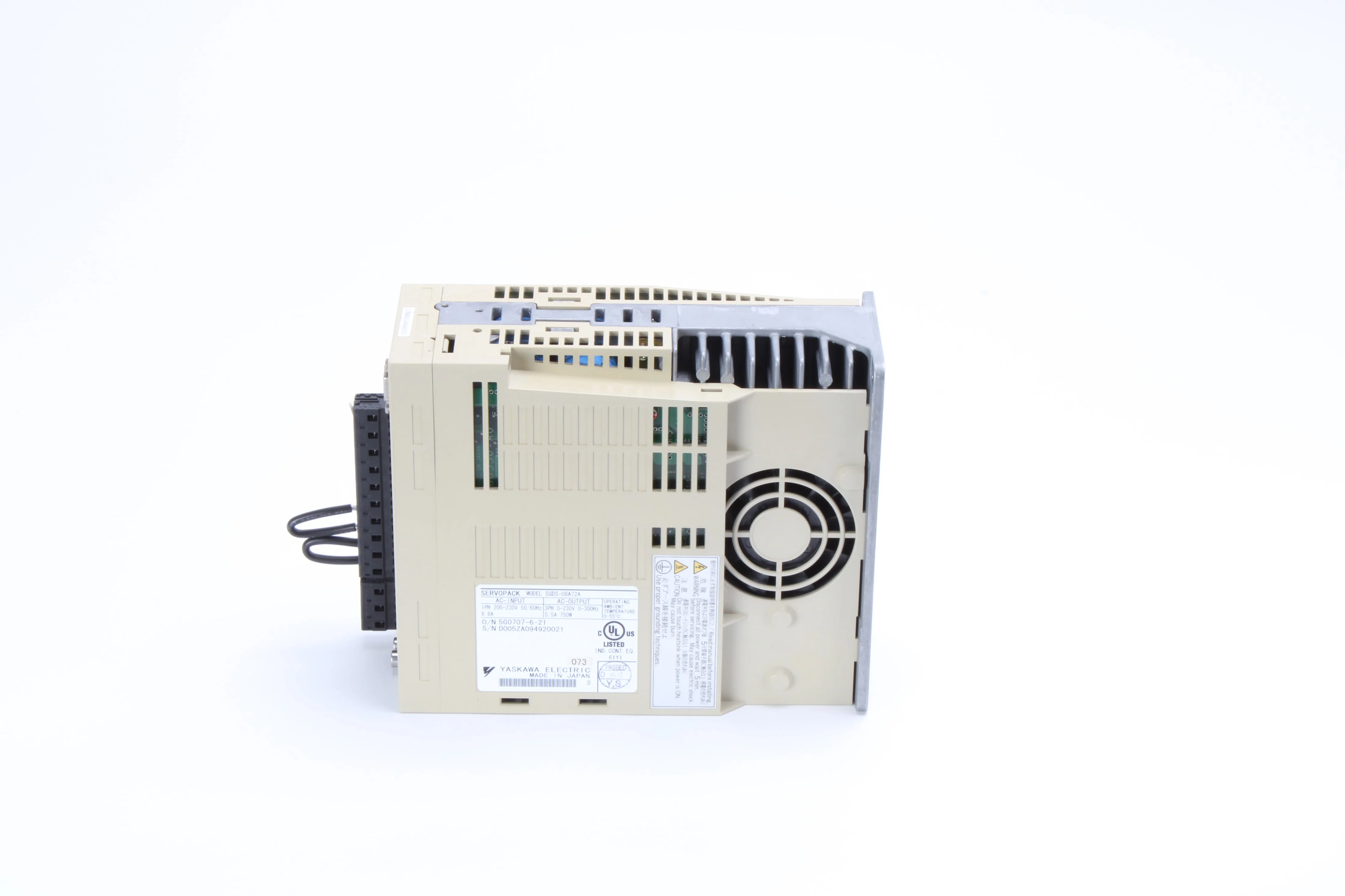Yaskawa SGDS-08A72A Servopack Servo Driver - Image 6