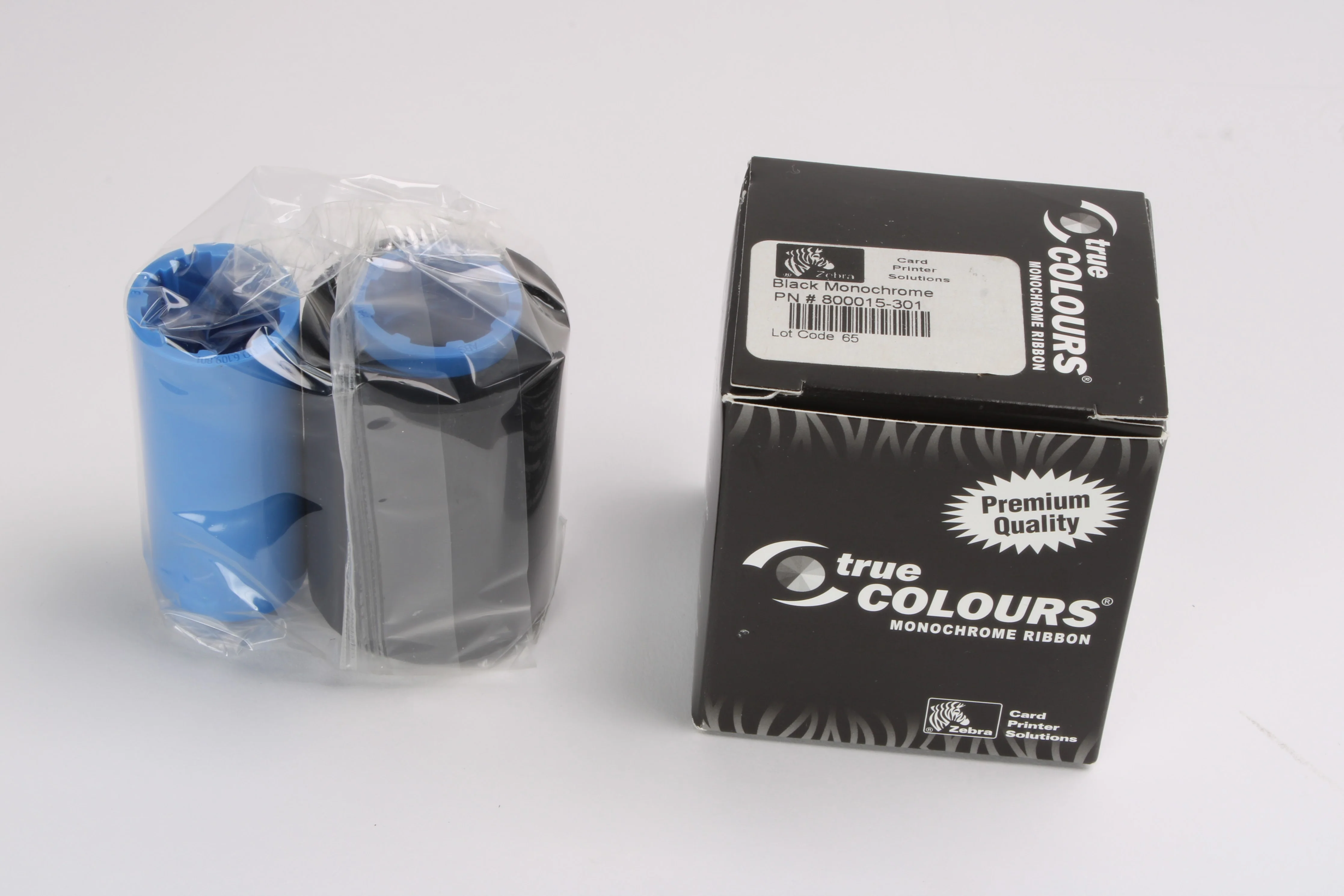 Zebra 800015-301 True Colours Black Monochrome Ribbon - NEW - Image 2