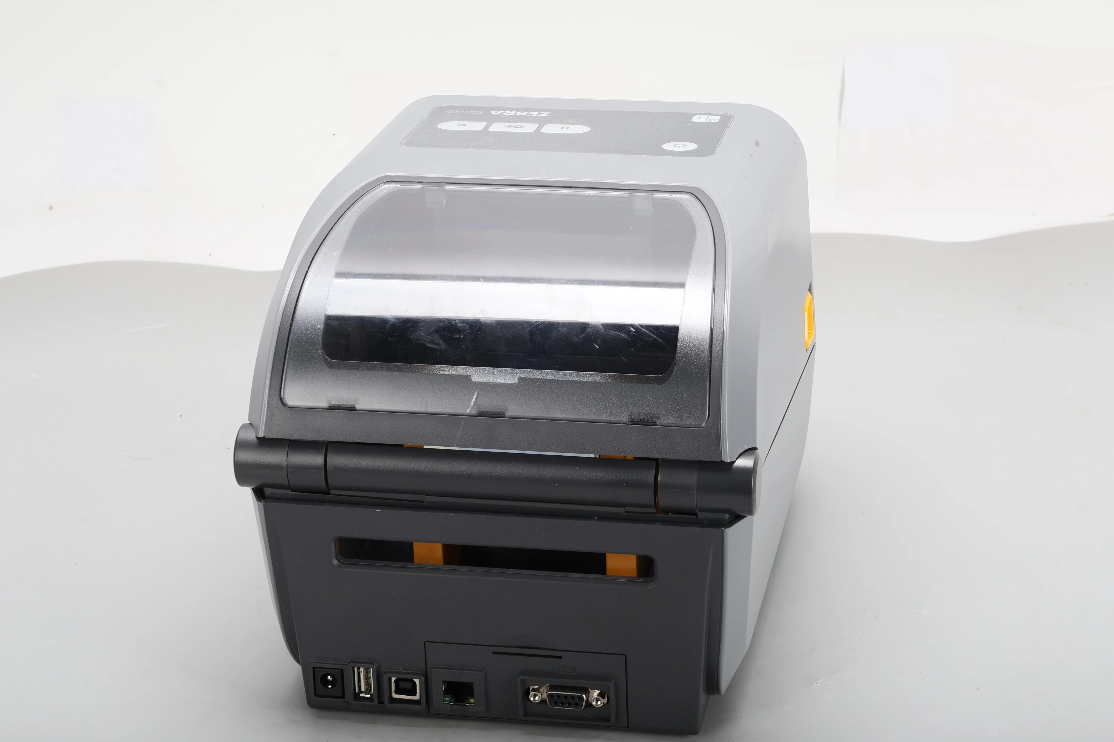 Zebra ZD620 Desktop Label Printer ZD62043-T01F00EZ W/ Power Supply & Label Fair - Image 2