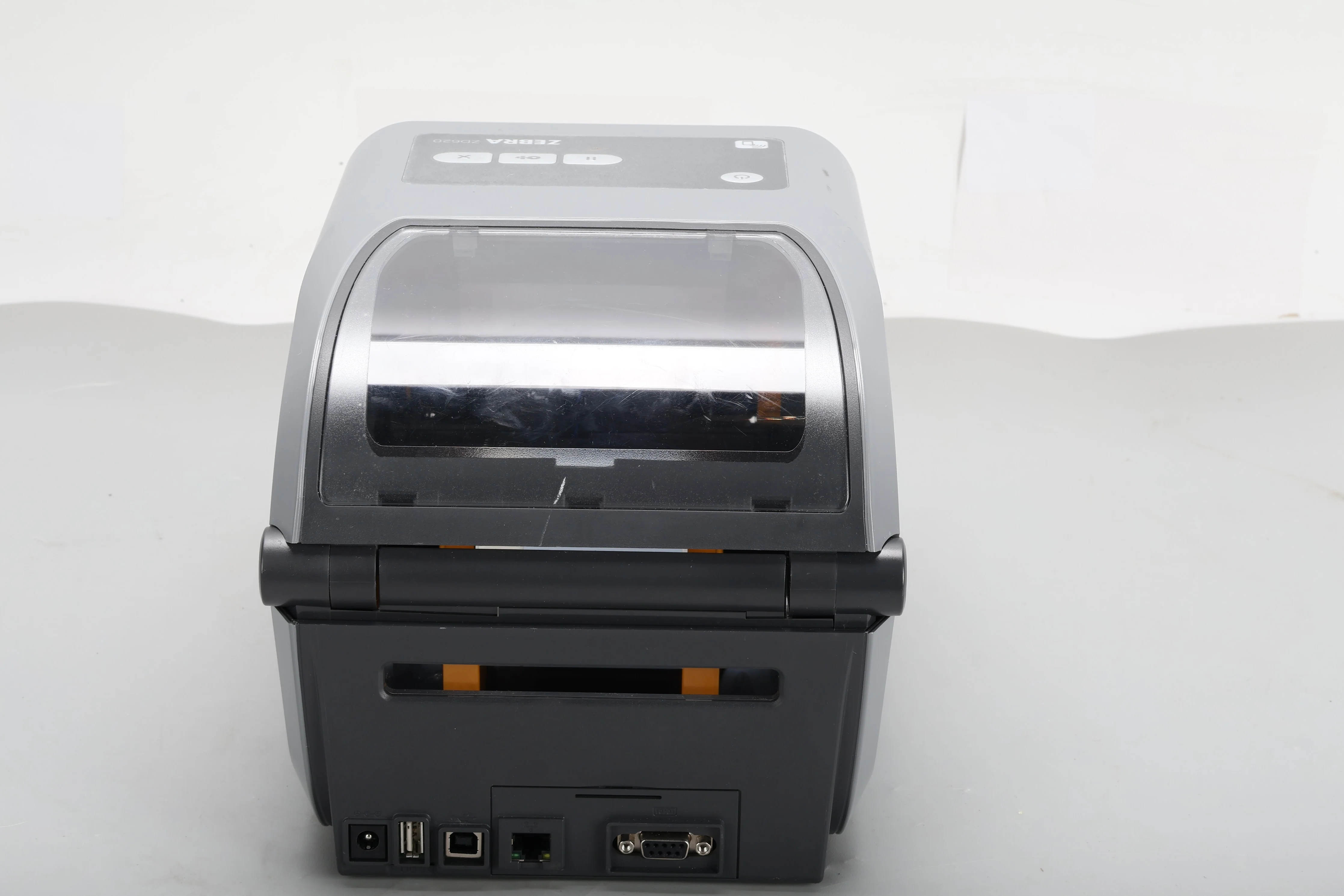 Zebra ZD620 Desktop Label Printer ZD62043-T01F00EZ W/ Power Supply & Label Fair - Image 7